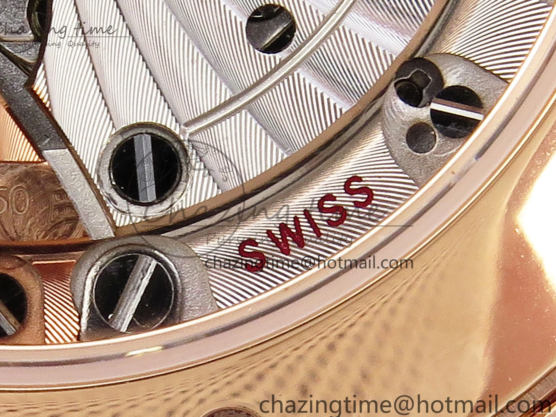 0202 DailyWear Constellation 39mm RG ASWF 1:1 Best Edition White Dial on RG Bracelet A 7781